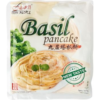Food People Pancake Handmade Basil Pancake