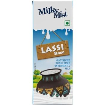 Milky Mist Sweet Lassi Rose Flavour 180ml