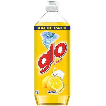 GLO DISHWASHING LIQUID POWER CLEAN LEMON 1.2L
