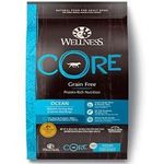 Wellness Core Natural Grain Dry Dog Food Ocean Whitefish Herring Salmon 12pound Bag