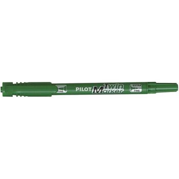 Pilot Dual Ended Permanent Marker Green