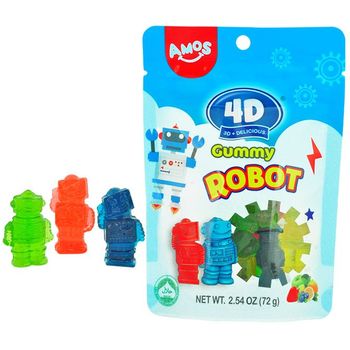 4D Gummy Robot