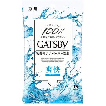 Mandom Gatsby Facial Paper 15 Sheets