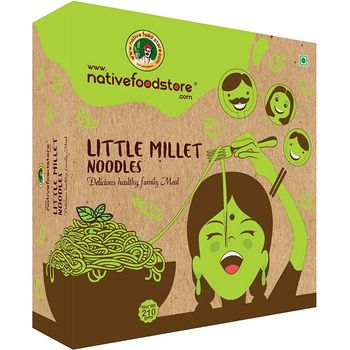 Native Food Store Samai Little Millet Noodles 210g