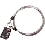 Eagle Creek 3 Dial Trunk Lock Tsa Cable Lock Gray 100g
