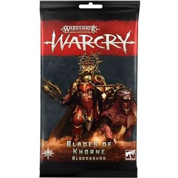 Games Workshop Warcry: Daemons of Khorn Blades of Khorne Bloodbound Card Pack