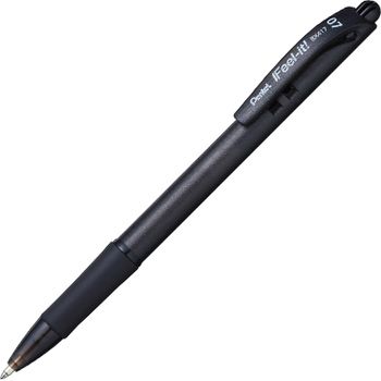 Pentel Feel it Retractable Ballpoint Pen Black