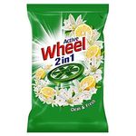 Wheel Green Lemon And Jasmine Detergent Powder 1kg