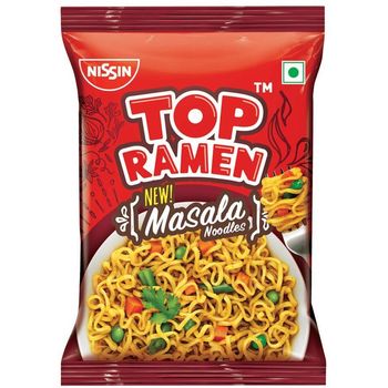 Nissin Top Ramen Masala Instant Noodles 50g