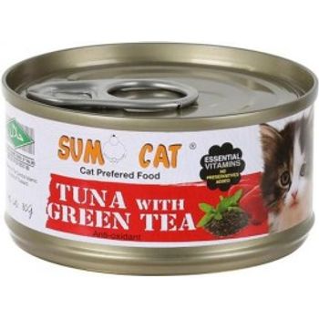 Sumo Cat Canned Food Tuna With Green Tea Jelly 80g
