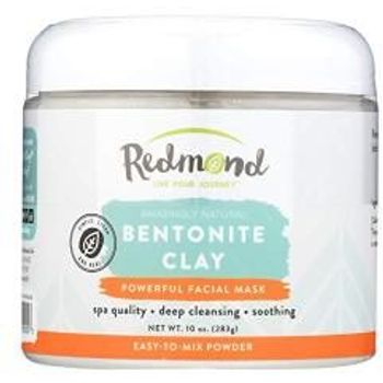 Redmond Clay Bentonite Clay of 1000 Uses Soothing Facial Mask 283g