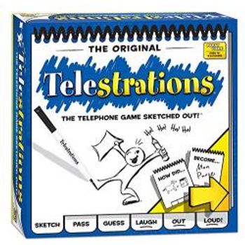 USAopoly Telestrations Original 8 Player Board Game