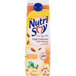 F&N NutriSoy Soya Milk Almond Reduced Sugar 1l