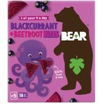 Bear Blackcurrant and Beetroot Bites 4 x 72g