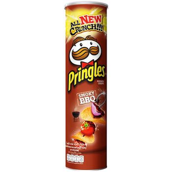 Pringles Potato Crisps Smoky Bbq 110g