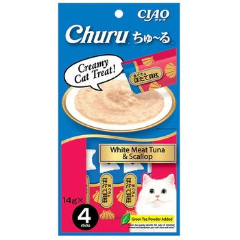 Ciao Churu Sticks Cat Treat Tuna And Scallop 56g