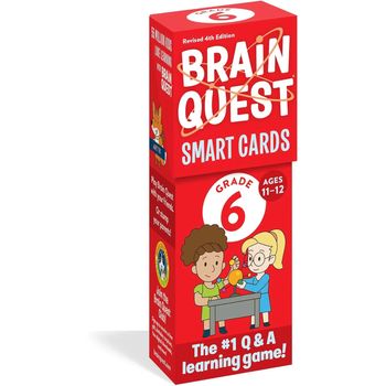 Brain Quest Smart Cards Grade 6 Ages 11 To 12