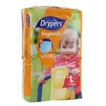 Drypantz Drypers Diaper Pants Sizel 9-14kg 36s