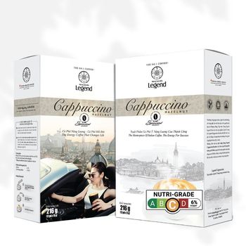 Trung Nguyen Legend Cappuccino Hazelnut 216g