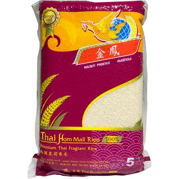 Golden Phoenix Rice Thai Hom Mali 5kg
