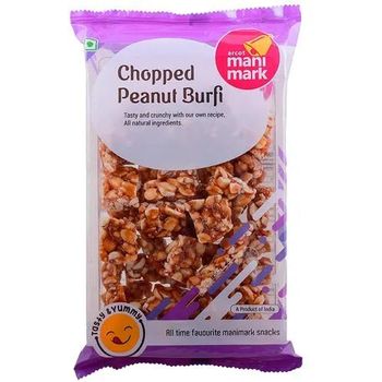 Manimark Chopped Peanut Burfi Crunchy 200g