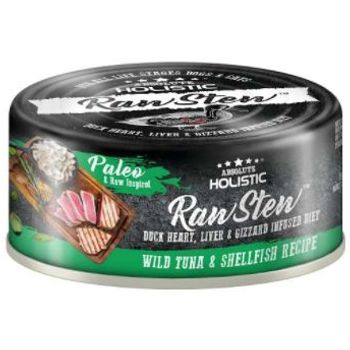Absolute Holistic Rawstew Tuna And Shell Fish 80g