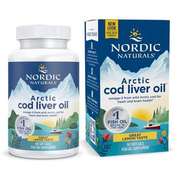 Nordic Naturals Arctic CLO Heart and Brain Health and Optimal Wellness 90 Soft Gels