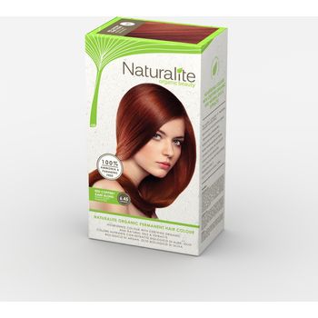Naturalite Organic Permanent Hair Colour 6.45 (Red Coppery Dark Blonde)
