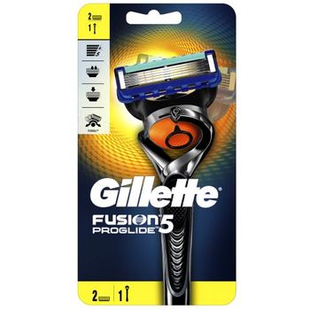 Gillette Proglide 5 Manual Razor Plus 2 Blade Refills