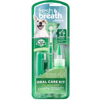 TropiClean Fresh Breath Oral Care Kit for Dogs 59g