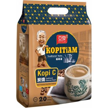 Ah Huat Kopitiam Kopi C 20 Sachet 22g