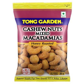Tong Garden Cashew Nuts Mixed Macadamias Honey 35g