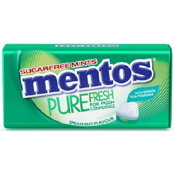 Mentos Pure Fresh Spearmint Tin 35g