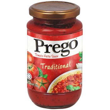 Prego Pasta Sauce Traditional Tomato 350g