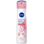 Nivea Whitening Deep Serum White And Smooth Hokkaido Rose Deodorant Spray 150ml