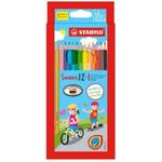 Stabilo Swans 12+1 Coloured Pencils 1870/13
