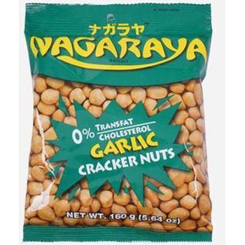 Nagaraya Cracker Nuts Garlic Flavour 160g