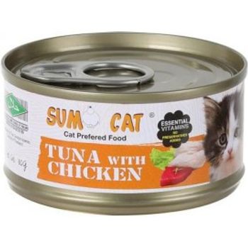 Sumo Cat Canned Food Tuna With Chicken 80g