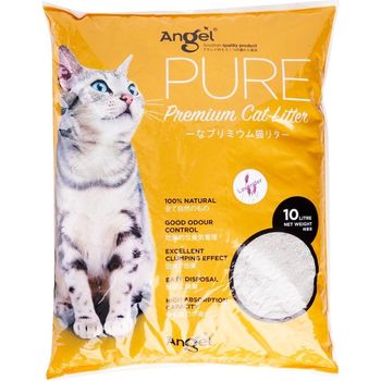 Angel Pure Premium Cat Litter Lavender Scented 10L
