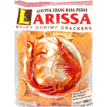 Larissa Spicy Shrimp Crackers 250g
