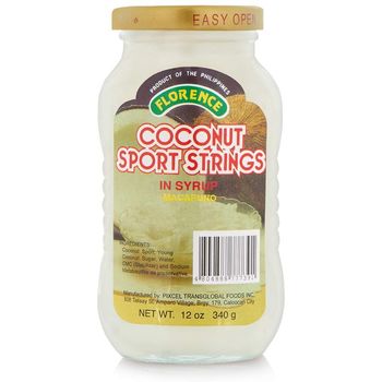 Florence Coconut Sport String in Syrup Macapuno 340g