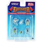American Diorama Fire Fighter Department Diecast Car