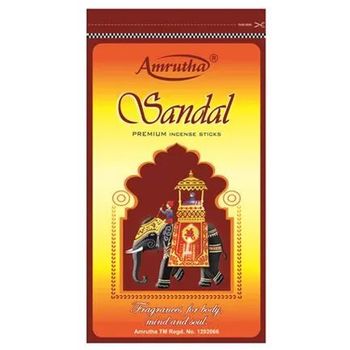 Amrutha Incense Sticks Sandal Scented 135g