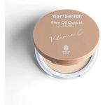 Mamaearth Glow Oil Creme Glow Control Compact With SPF 30 9g