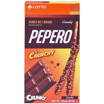 Lotte Pepero Stick Biscuits Crunchy 39g