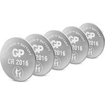 GP Battery Lithium Coin Cr2016 5s Stripmultione Size31137e
