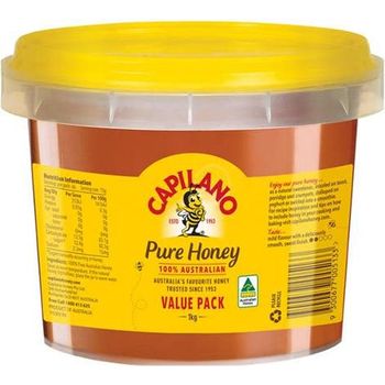 Capilano Clear Honey Pail 1kg