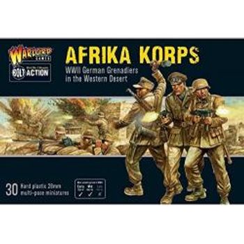 Warlord Games Bolt Action Afrika Korps German Grenadiers Western Desert 1 56 WWII Military Wargaming Plastic Model Kit