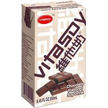 Vitasoy Soy Milk Drink Chocolate Flavor 8.45oz Pack Of 24