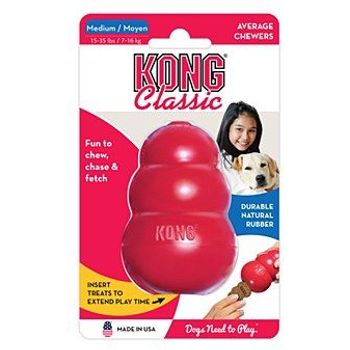 Kong Classic Dog Toy Medium Red 110g